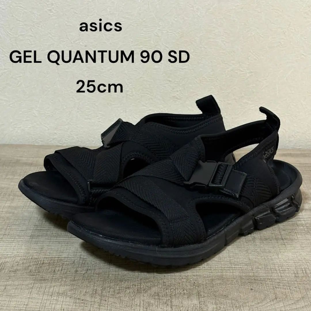 GEL-QUANTUM 90 SD スポーツサンダル ブラック 26センチ セール】GEL-QUANTUM 90 SD（サンダル）｜ASICS（アシックス）の