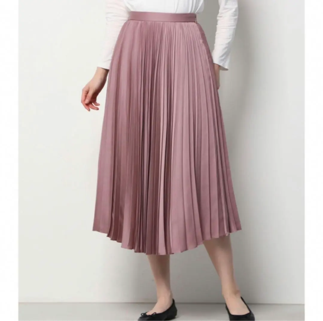 Thumbnail of Emel Refines Oyako Pleats Long Skirt Pleated Skirt