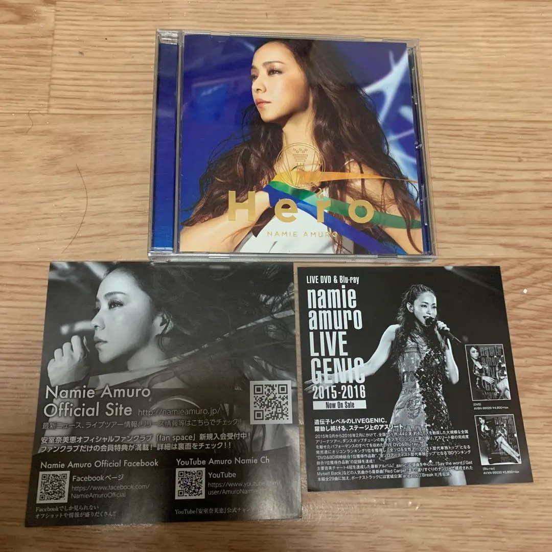 美品！安室奈美惠 HERO 普通盤 無帶 的縮圖