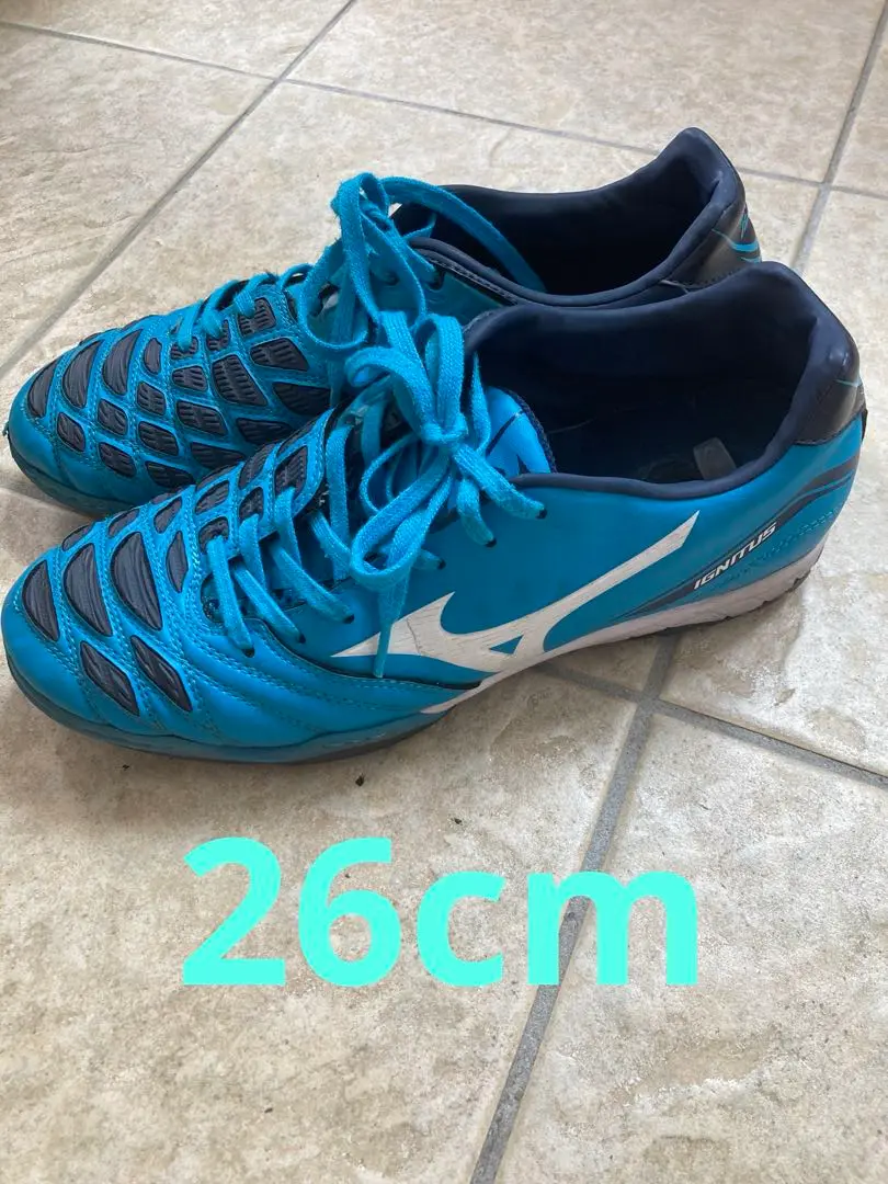 Mizuno イグニタス　サッカーシューズ　26センチ MIZUNO イグニタス 2 AS ブルー×ホワイト 【MIZUNO|ミズノ