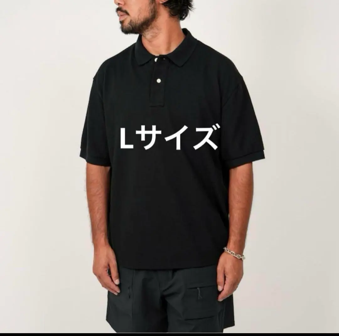 【新品】Standard Seed Stitch Polo OVY Lサイズ OVY Standard Seed Stitch Polo L