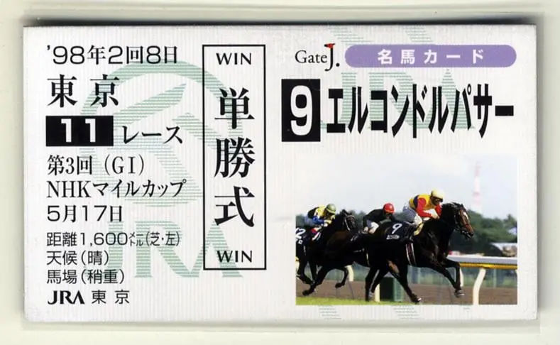 エルコンドルパサー　ジャパンカップ　単勝馬券(旧) 2025年最新】エルコンドルパサ 馬券の人気アイテム - メルカリ