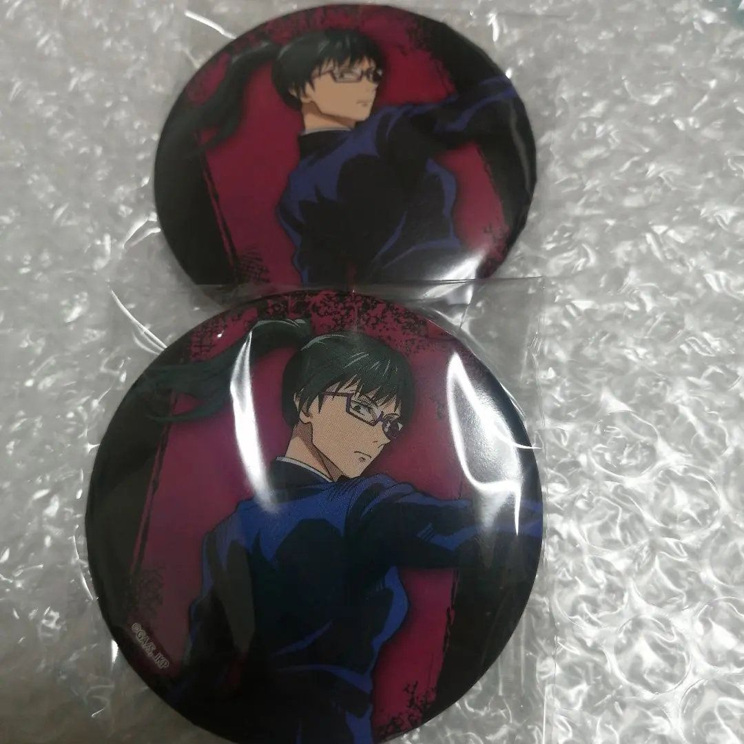 Thumbnail of Jujutsu Kaisen Maki Zen'in Can Badge Set of 2 TSUTAYA