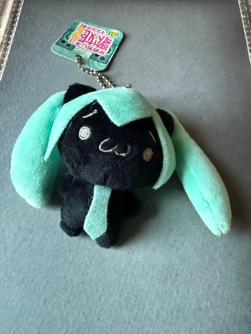 かおもじネコ 歌姫 初音ミク マスコット ぬいぐるみ ボーカロイド 初音ミク 顔文字 かおもじネコ 歌姫マスコット - メルカリ