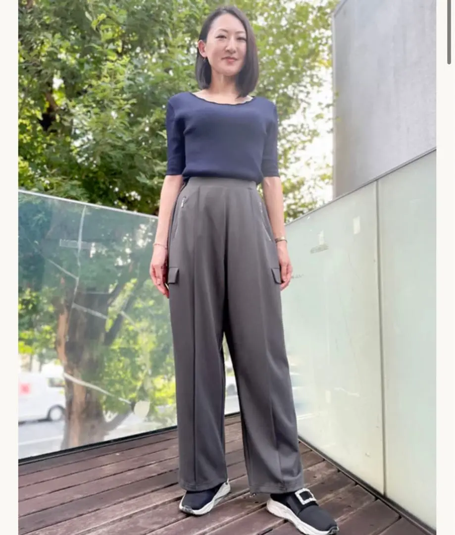CINEMATIQ ストレッチカーゴパンツ グレー Mサイズ 2025年最新】cinematiq ストレッチカーゴパンツの人気アイテム