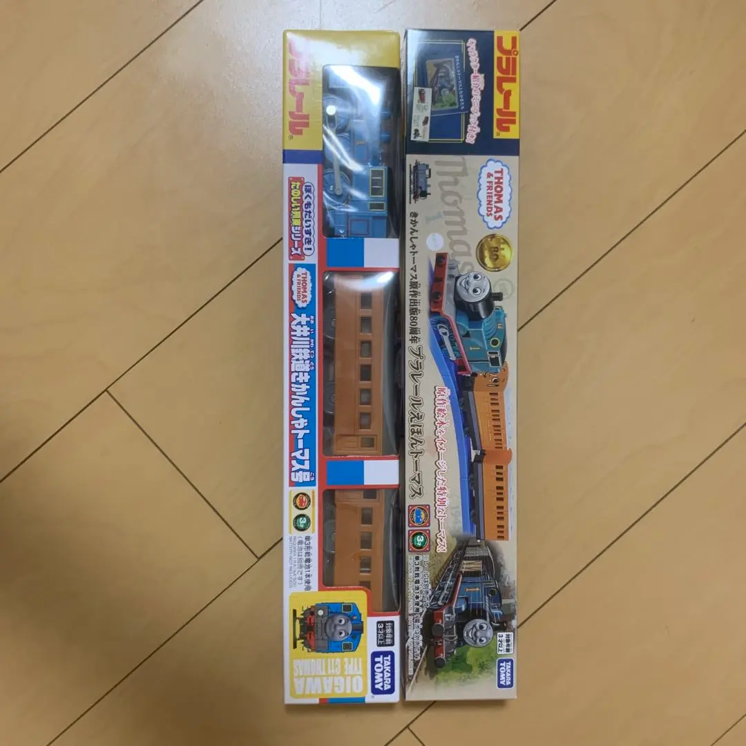 Thumbnail of Brand new, unopened Plarail Thomas the Tank Engine, 2 limited edition set