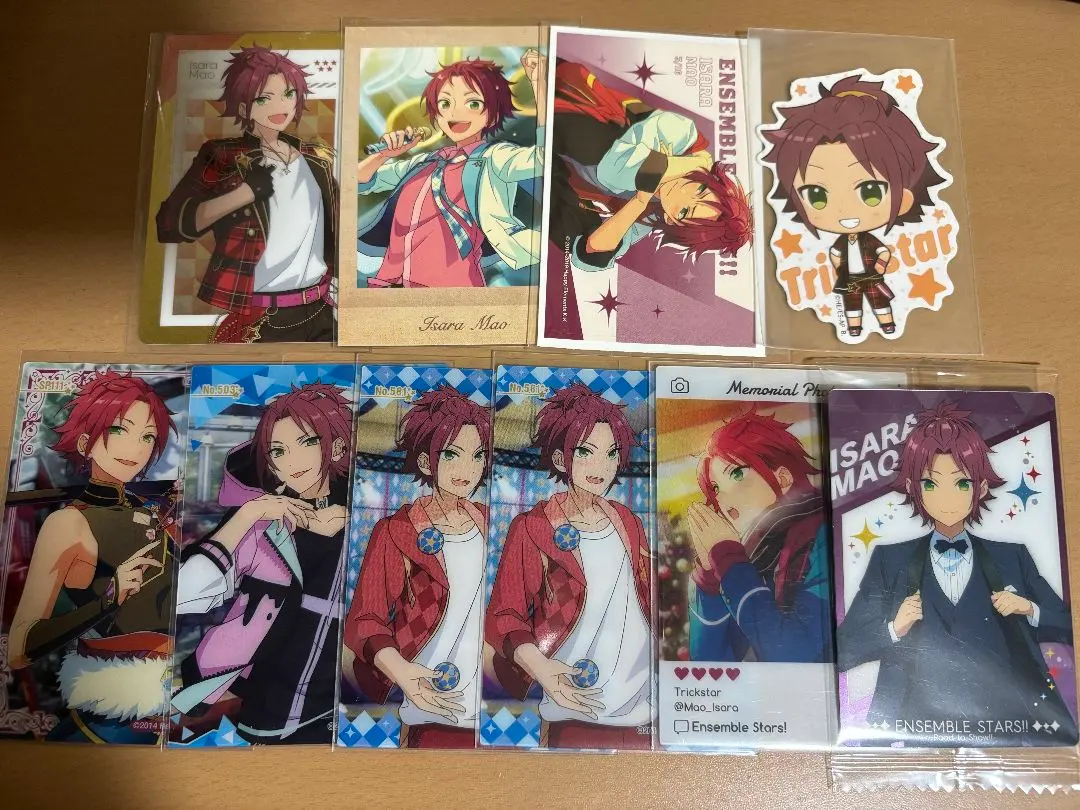 Thumbnail of Ensemble Stars! Ensemble Stars (Ansuta) Mao Isara Trading Card Set