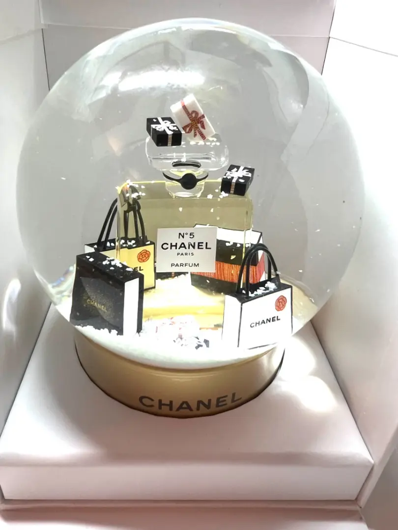 CHANEL シャネル スノードーム 2012年限定 ノベルティ ガラス