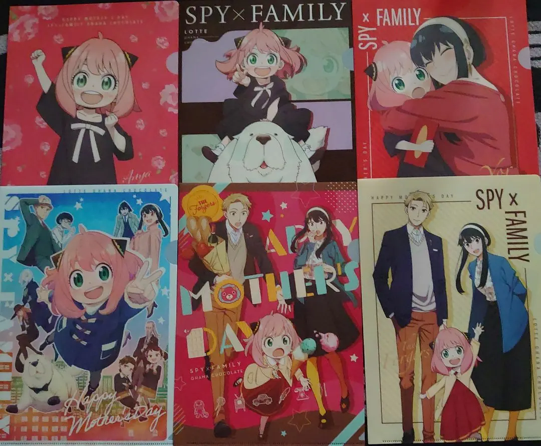Thumbnail of SPY x FAMILY Clear File Folder Set of 6