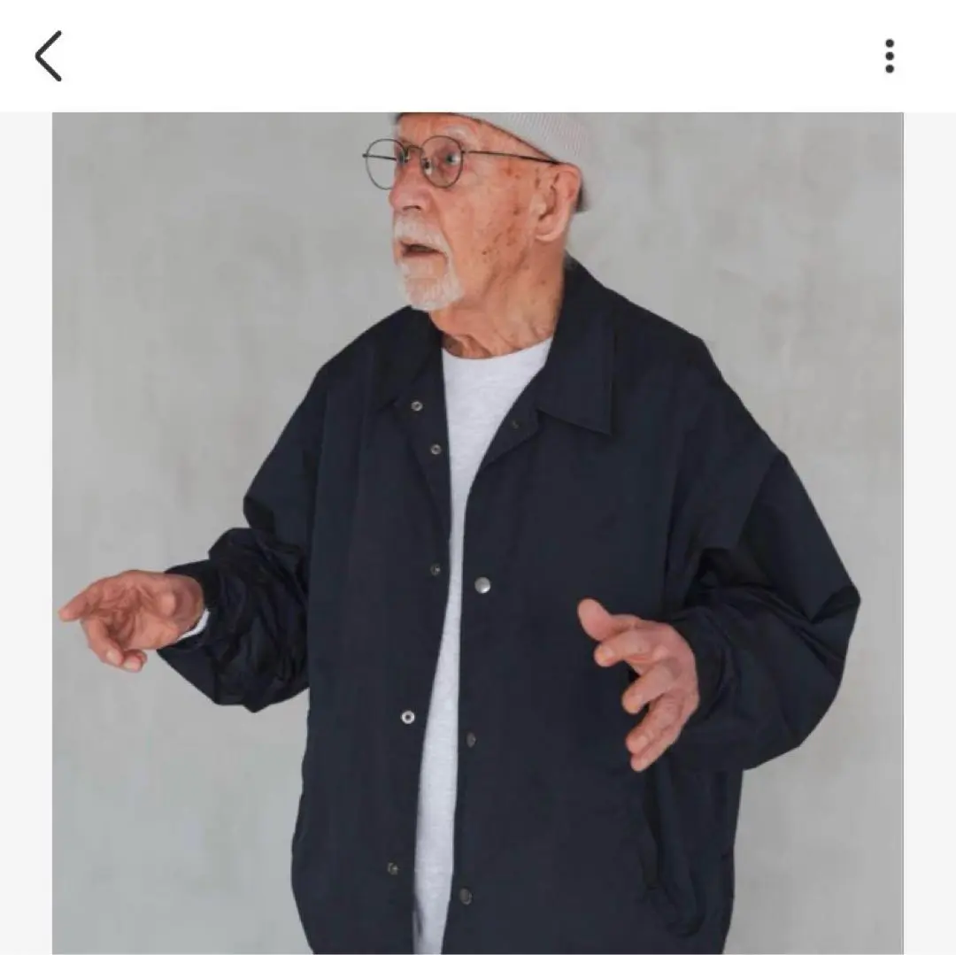Wide Dad コーチジャケット Size 2 アーバンリサーチ Wide Dad ナイロンコーチジャケット サイズ2