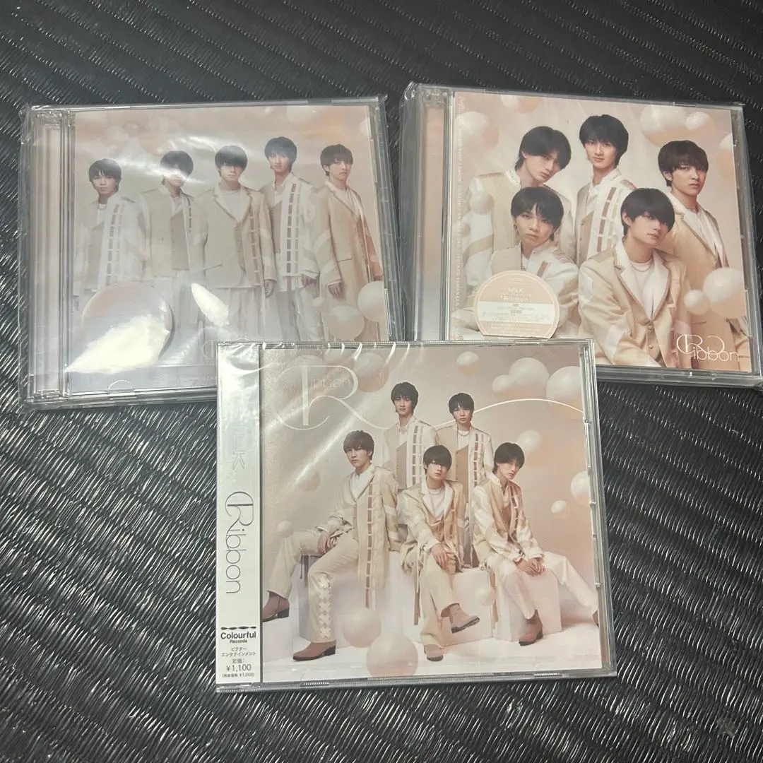美品◇CD M!LK Ribbon (BD付) 初回A.B 2枚セット Ribbon : M!LK | HMV&BOOKS online - VICL-37613