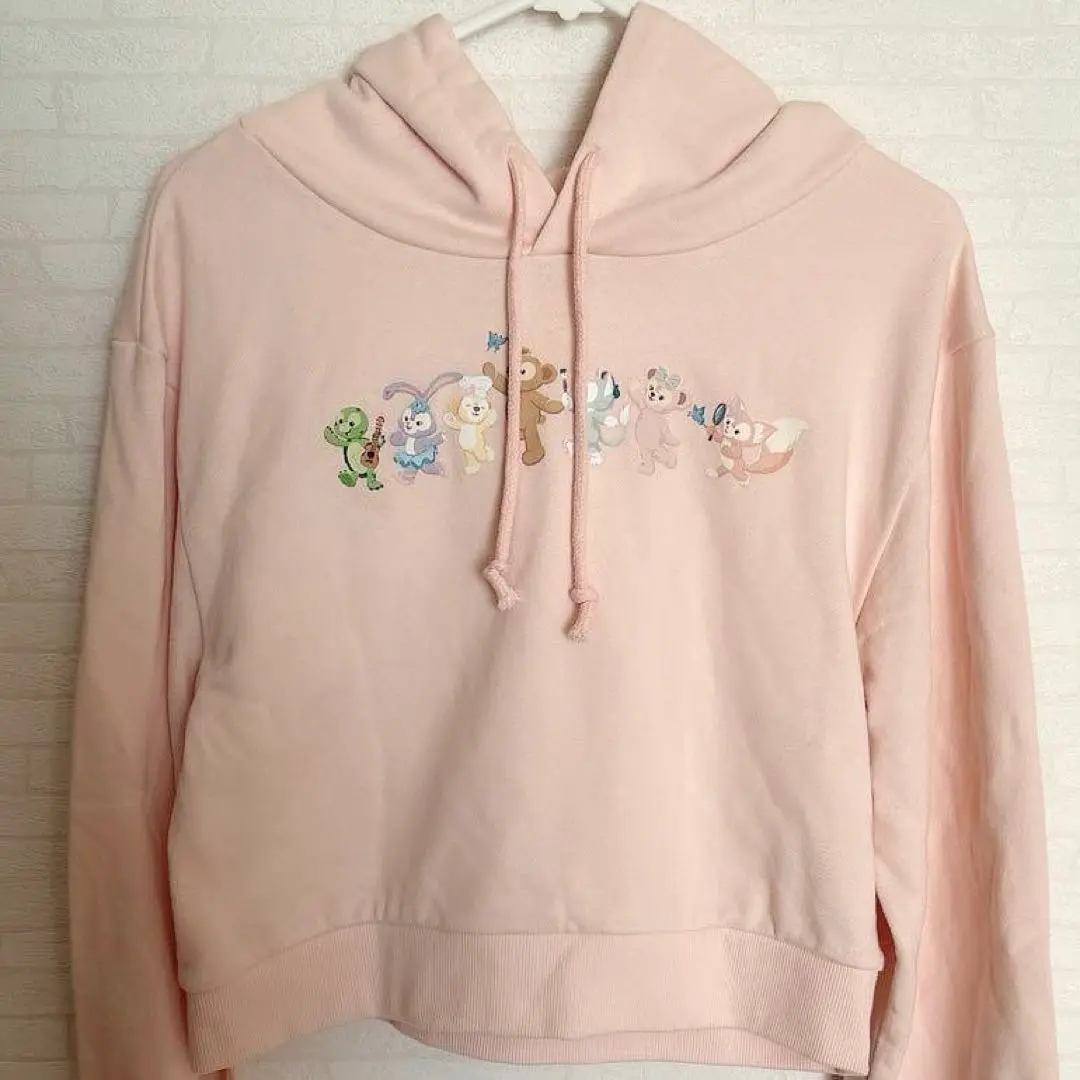 ダッフィー 香港 ディズニー キッズ パーカー　ブルゾン　ジャケット　Duffy ダッフィー - 桃水様専用 香港ディズニーダッフィーキッズ