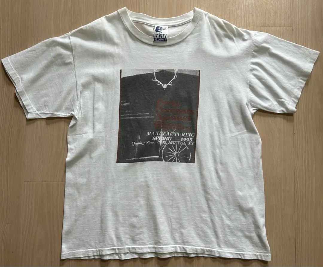 【最初期 WTAPS】90s FORTEE 40% forty percent 90s Forty percents against rights Wtaps
