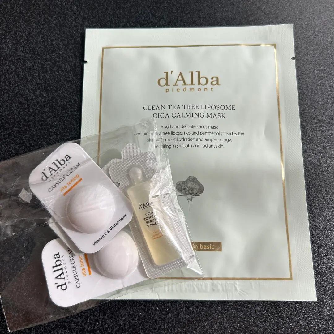 Thumbnail of d'Alba Mask & Toner Sample Set