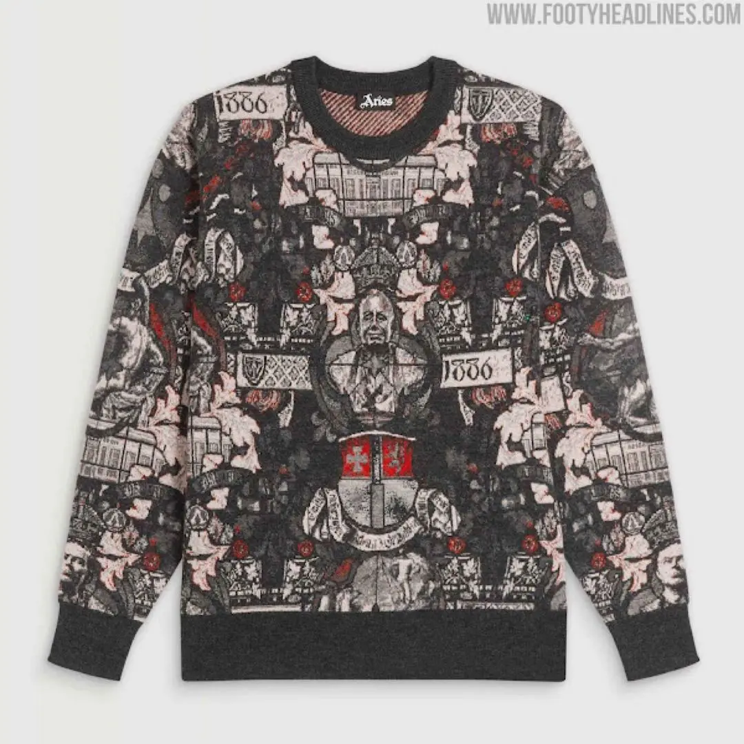 ARIES ARSENAL 1886 CREW SWEAT Sサイズ　アーセナル ARIES ARSENAL 1886 CREW SWEAT Sサイズ アーセナルΩ