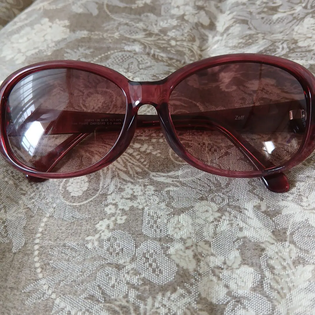 Thumbnail of Zoff Wine Red Oversized Sunglasses