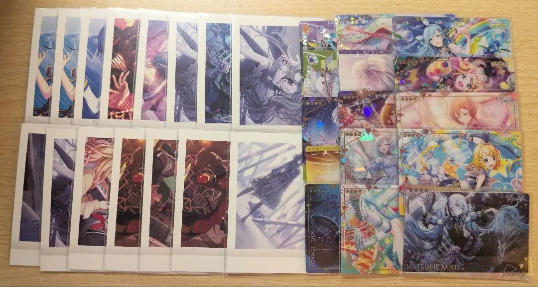 Thumbnail of [Anonymous Delivery] Project Sekai Goods (Card-related) Bulk Sale: Wafer cards, PASHACole