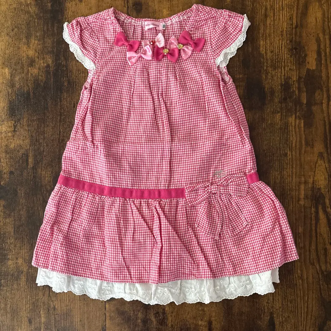 Thumbnail of Mikihouse short-sleeved dress, 100cm