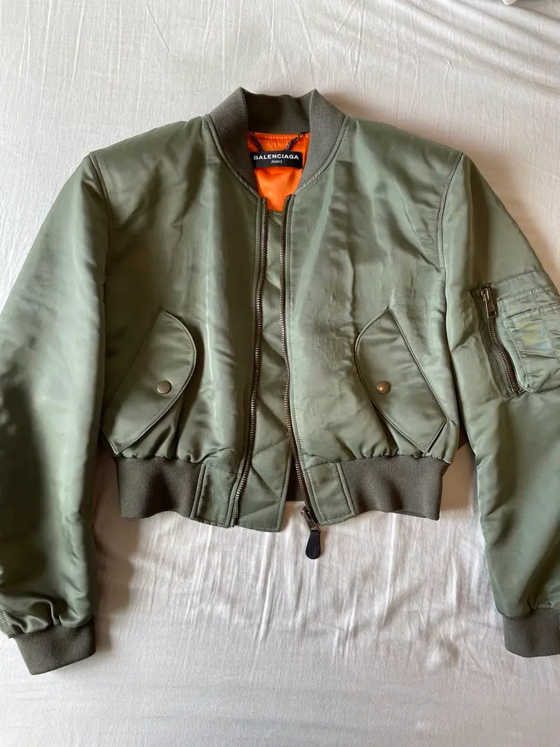 ジャケット・アウター balenciaga 17ss boxy bomber jacket バレンシアガ BALENCIAGA Boxy Bomber Jacket ボクシーボンバー