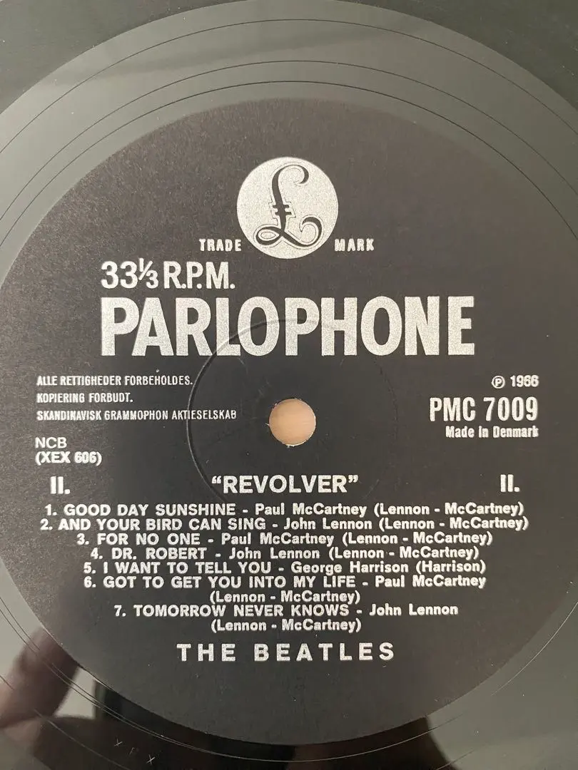 初回UK盤/REVOLVER Revolver / The Beatles【UK盤(モノラル/B面マト1＝回収マト