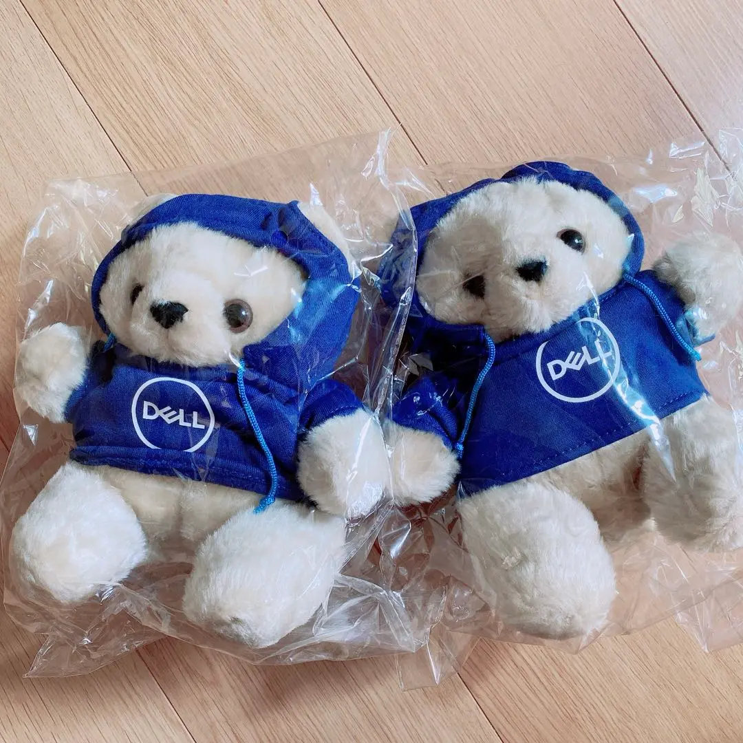 非売品　DELL テディベア　ぬいぐるみ　2点 2025年最新】デルベアの人気アイテム - メルカリ