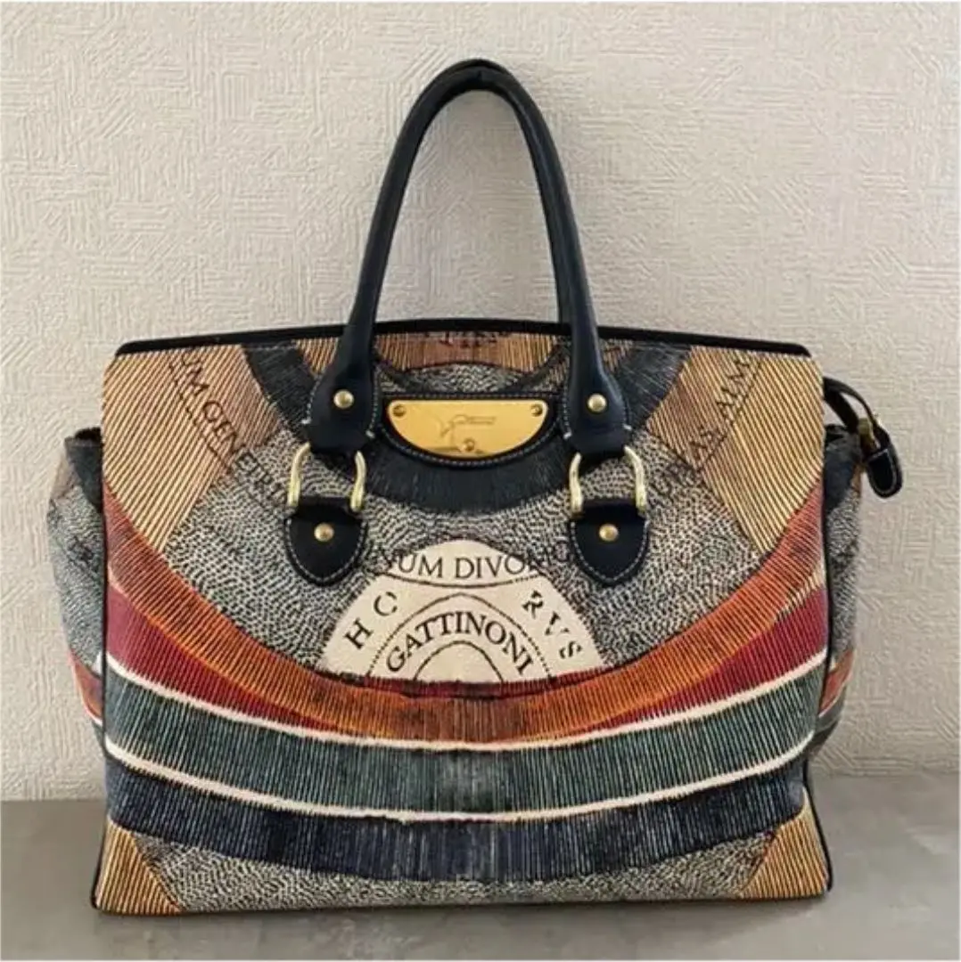 【極美品】ガッティノーニ プラネタリウム　ショルダー/ハンドバッグ 2way 楽天市場】【店内全品決算セール中】ガッティノーニ Gattinoni