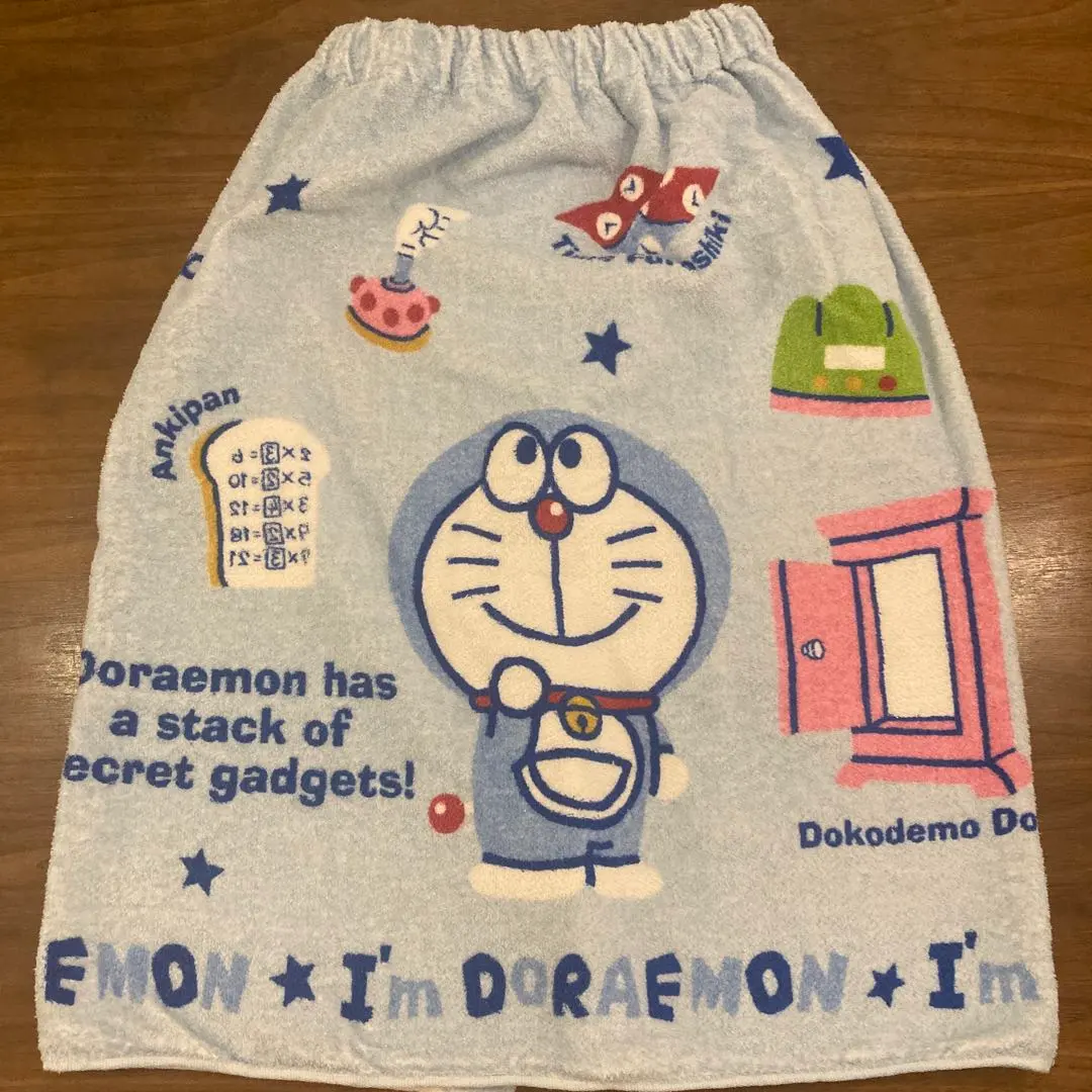 Thumbnail of Doraemon Wrap Towel, Light Blue