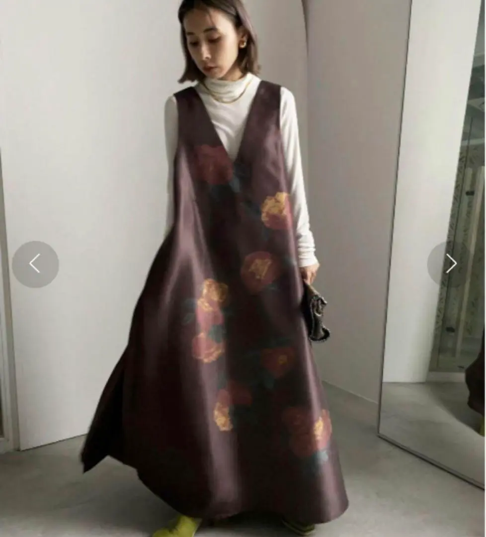 Ameri（アメリ）の「ELLIE ASYMMETRY PLEATS SKIRT（スカート