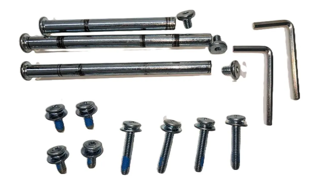 Thumbnail of Hex Socket Head Stud Bolt Screw Set, 14 Pieces, with 2 L-shaped Wrenches