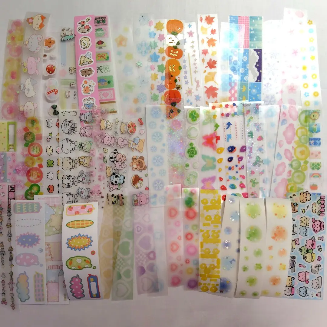 Thumbnail of ⑧ Korean artist kiss-cut tape, 50+ sheets, bulk sale