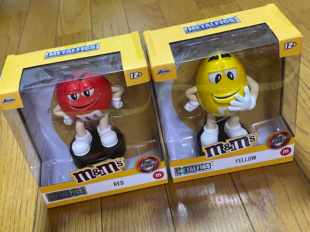 即納】 M&M's イエロー フィギュア JADATOYS 公式ライセンス