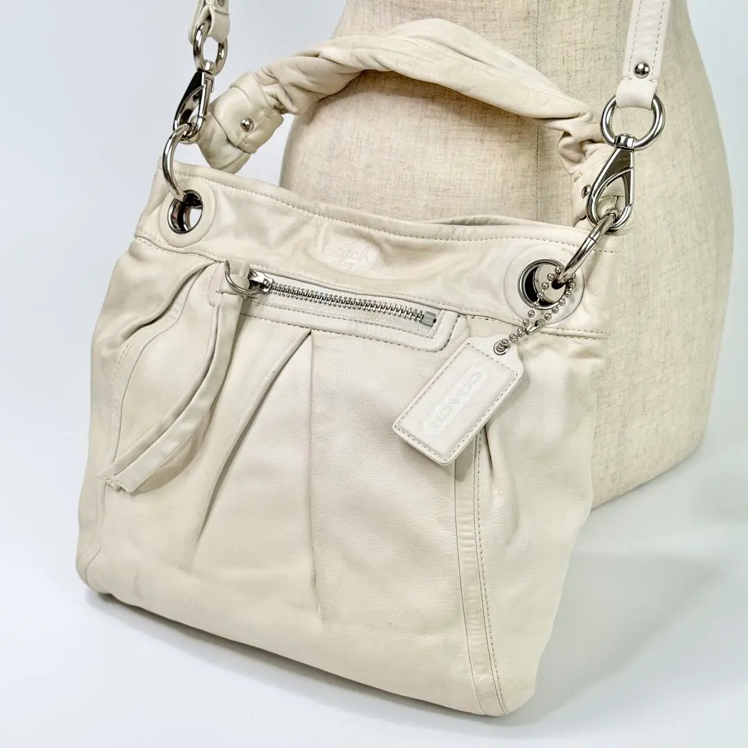 Thumbnail of Coach Leather 2-way Shoulder Bag C695