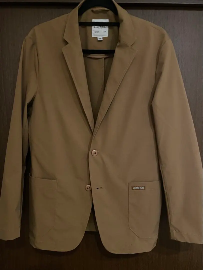 GRAMICCI テーラードジャケット L グレー GRAMICCI/グラミチ WATERPROOF 2L JACKET | ウォータープルーフ