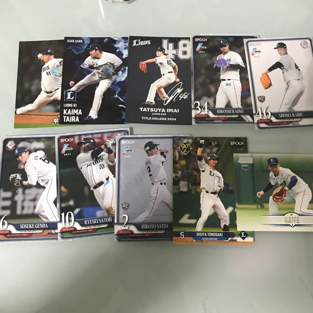 Thumbnail of Saitama Seibu Lions Professional Baseball Trading Card Set