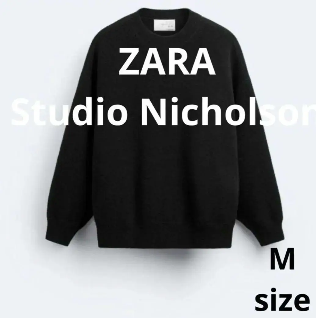 ZARA STUDIO NICHOLSON ブラック カシミアセーター 2025年最新】zara studio nicholson カシミヤの人気アイテム