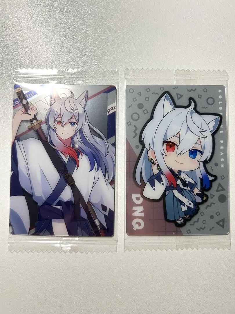 Thumbnail of Colorful Peach (Karapichi) Donut's Goods Wafer Card