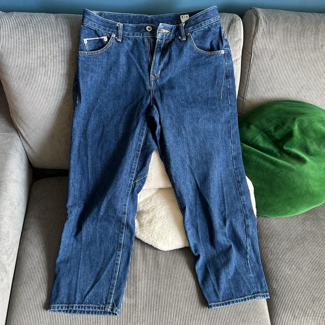 INDIGO CRASH DENIM PANTS – JOLLY ROGER