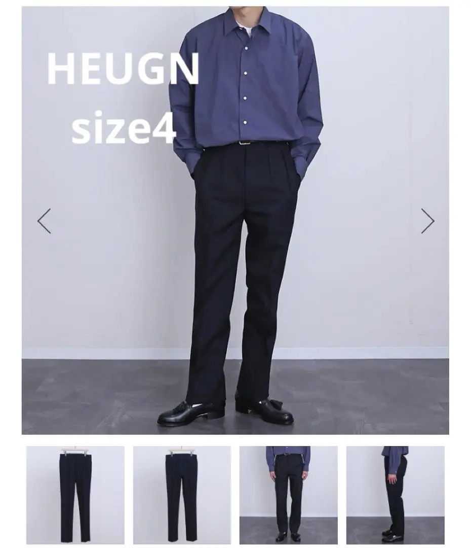 Geoge CH/STRIPE | HEUGN(ユーゲン) / パンツ スラックス