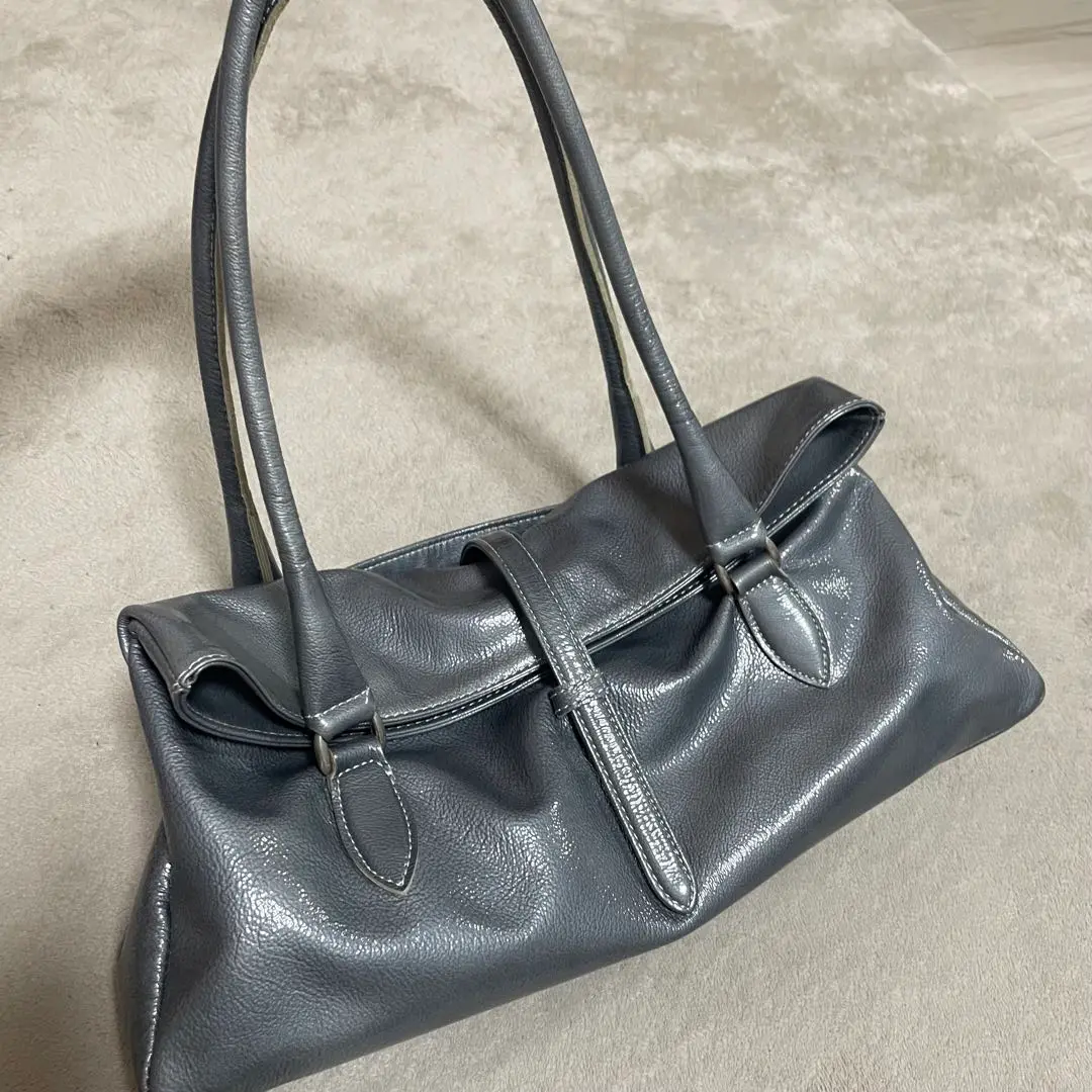 piccino TOKYO ピッチーノ 本革 クロコ型押しレザー ハンドバッグ piccino TOKYO ピッチーノ 本革 クロコ型押しレザー