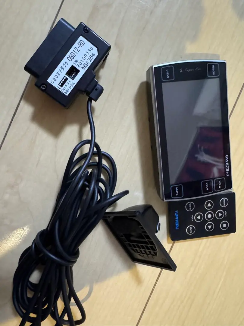 【送料無料】ユピテル スーパーキャット GWR73sd  + OBD12-RD GPS&レーダー探知機 GWR73sd ワンボディタイプ - Yupiteru