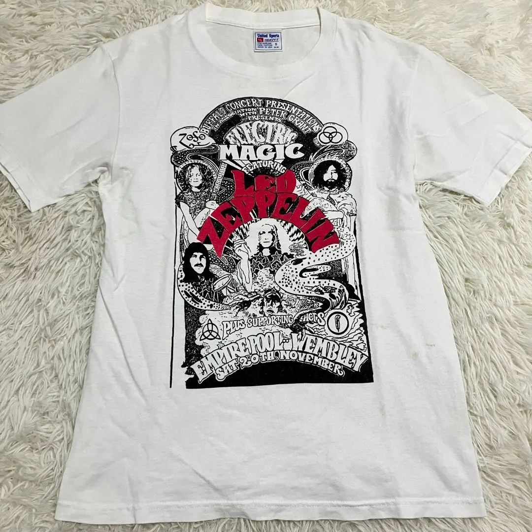 90年代珍貴Led Zeppelin樂隊T恤Electric Magic 的縮圖