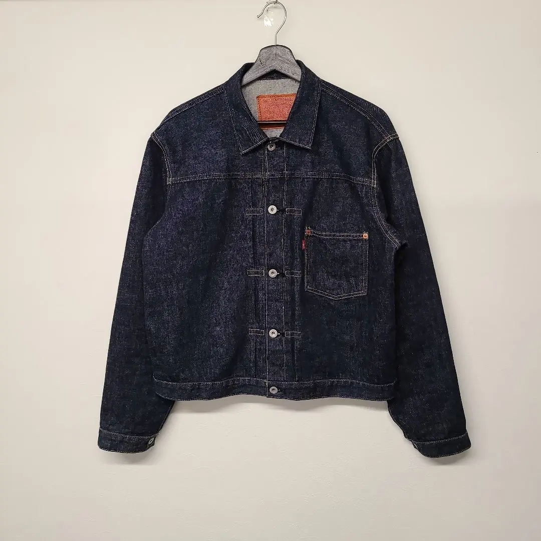 極美品✨94年4月製◎リーバイス 71506 大戦デニムジャケット濃紺ドス黒38 2324943999695-01.jpg