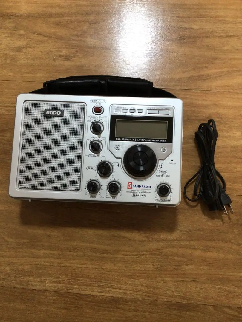 ANDO ５バンドラジオ　ER4-330SA ANDO 5バンドラジオ FM, AM, SW1～3 ER4-330SA - メルカリ