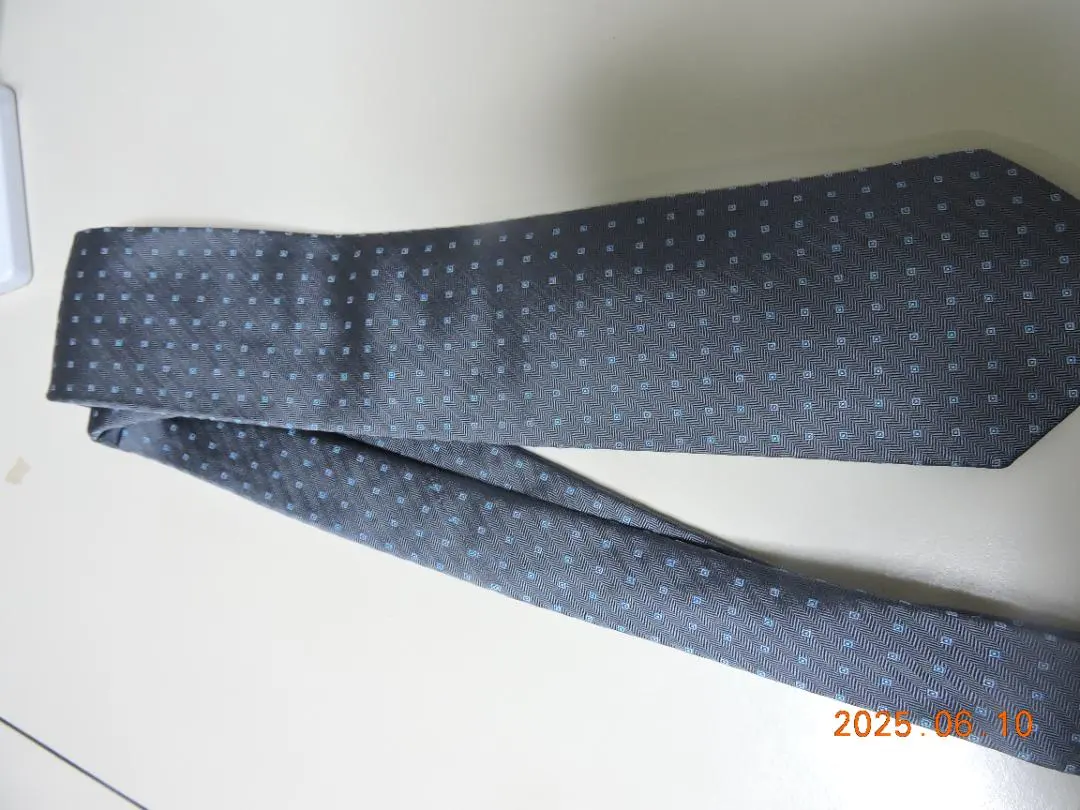 Thumbnail of Gray Dot Pattern Tie - BRICK HOUSE