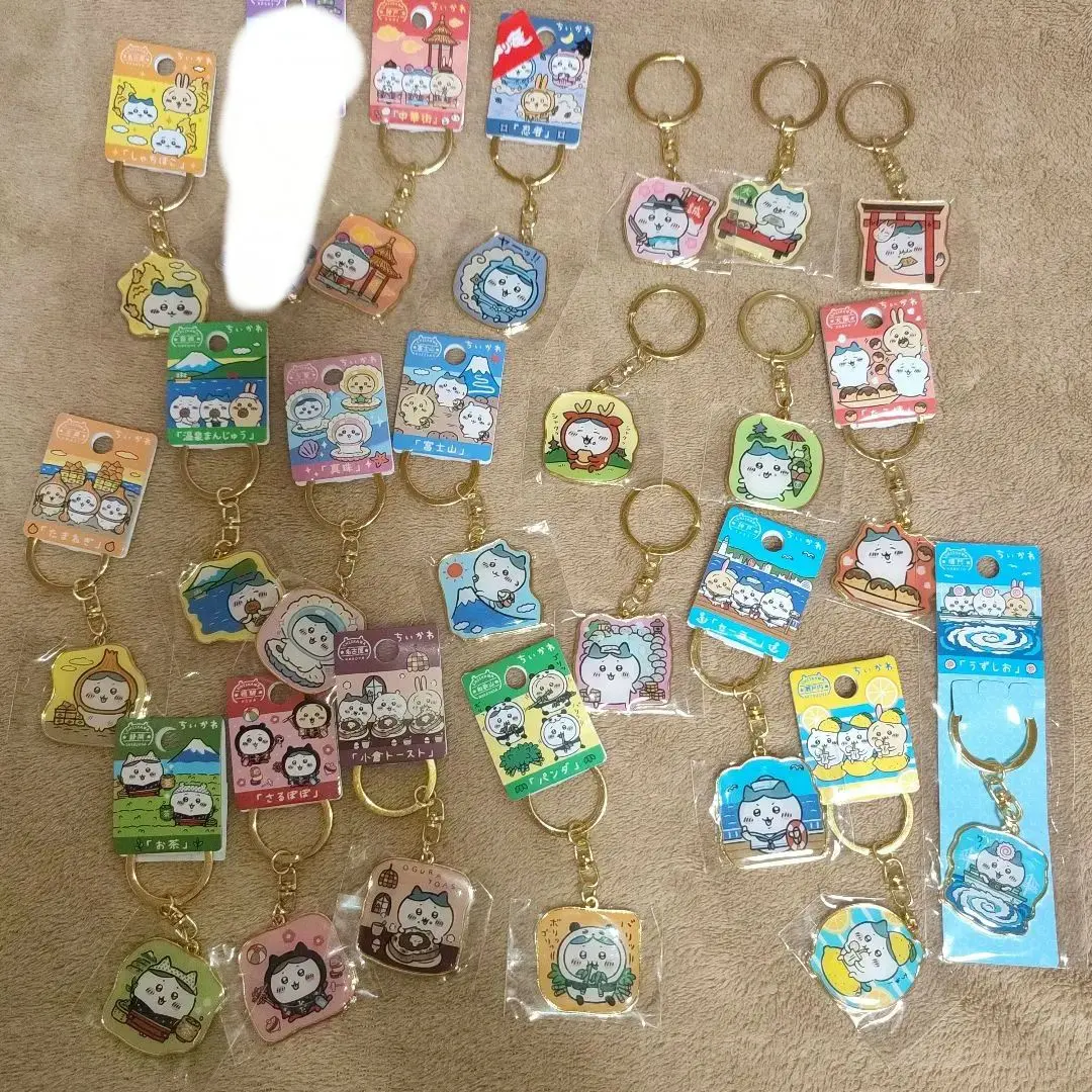 Thumbnail of Chikawa Local Keychain Strap Hachiware Die-cut Nagano