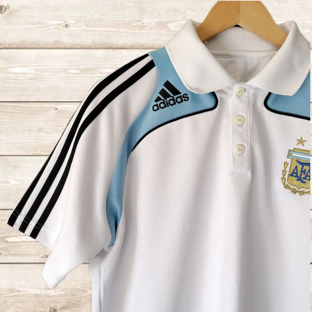 2008 アルゼンチン代表ユニフォーム #6 エインセ 選手支給品 アディダス 2008 アルゼンチン代表ユニフォーム #6 エインセ 選手支給品