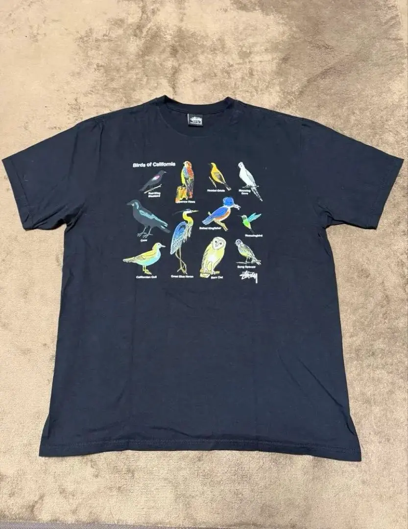 完売品 stussy CALIFORNIA BIRDS TEE ホワイト M 白 Buy Stussy California Birds Tee 'White' - 1904897 WHIT | GOAT