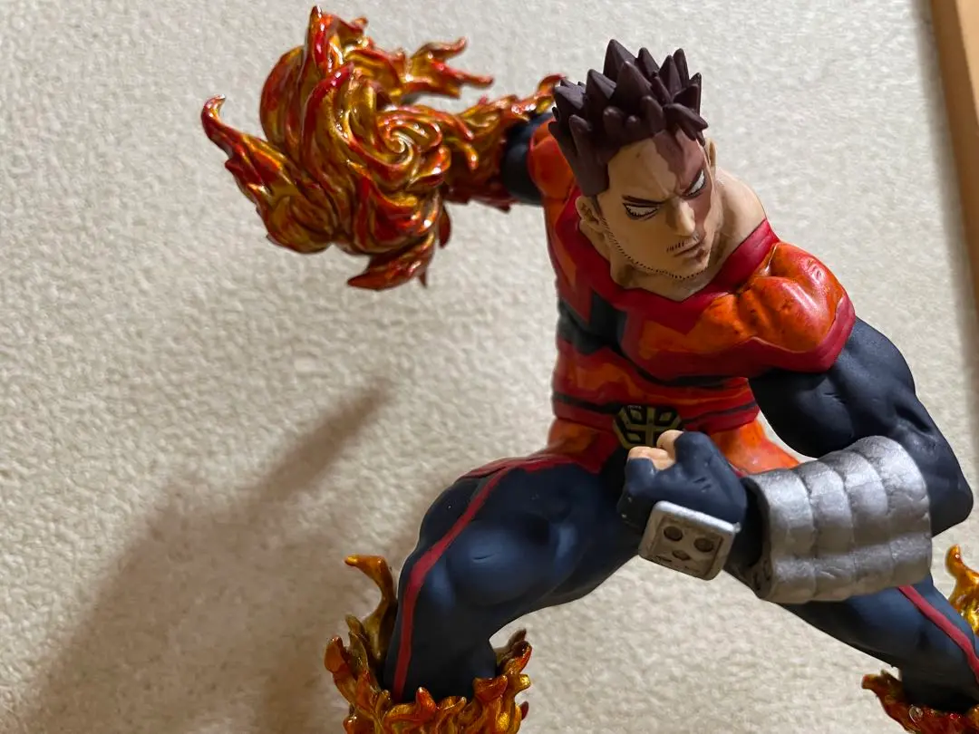 僕のヒーローアカデミア　エンデヴァー フィギュア　リペイント　アクスタ付き 僕のヒーローアカデミア エンデヴァー フィギュア リペイント