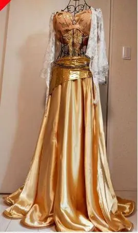 Thumbnail of 【Unused ★ Beautiful】Gold Belly Dance Skirt