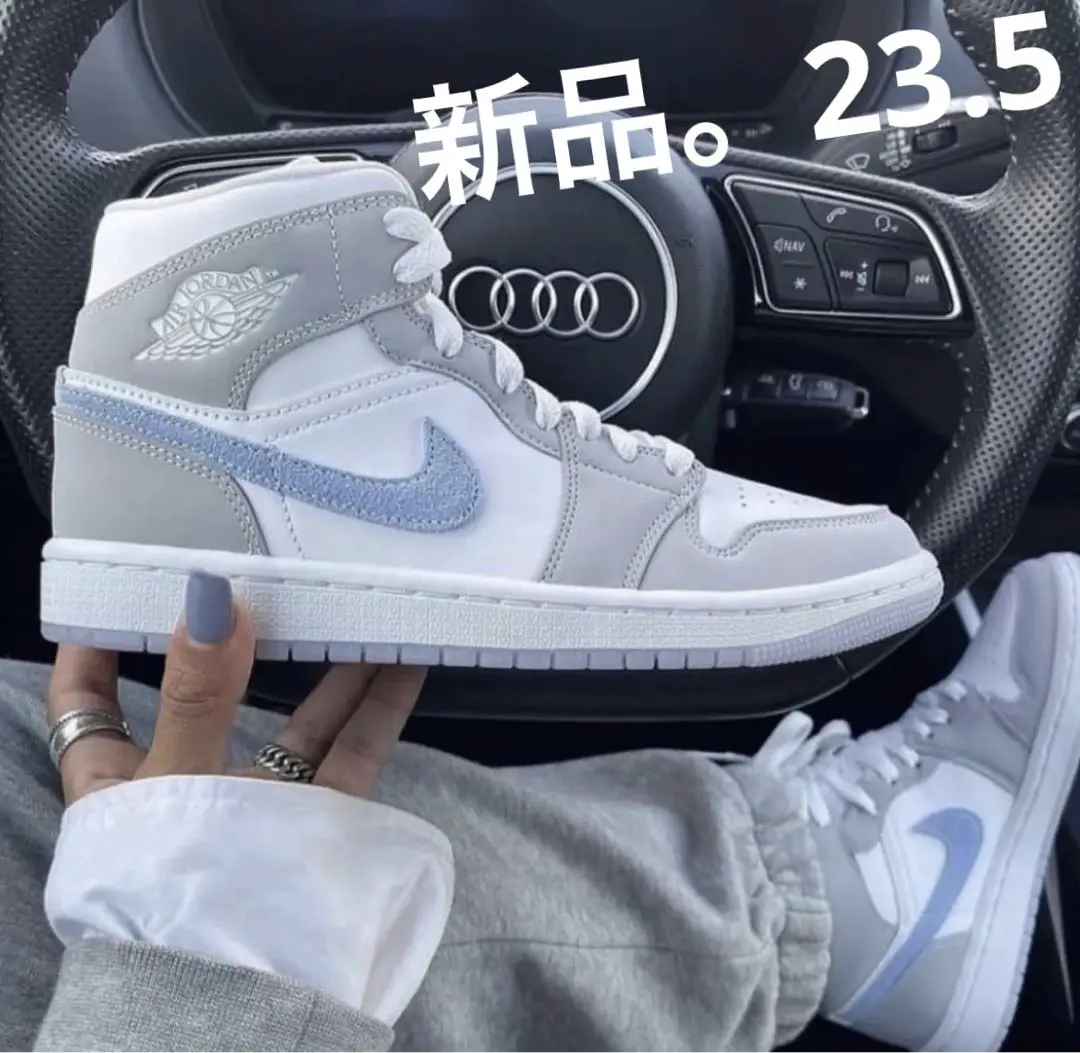 2025年最新】nike wmns air jordan 1 mid wolf greyの人気
